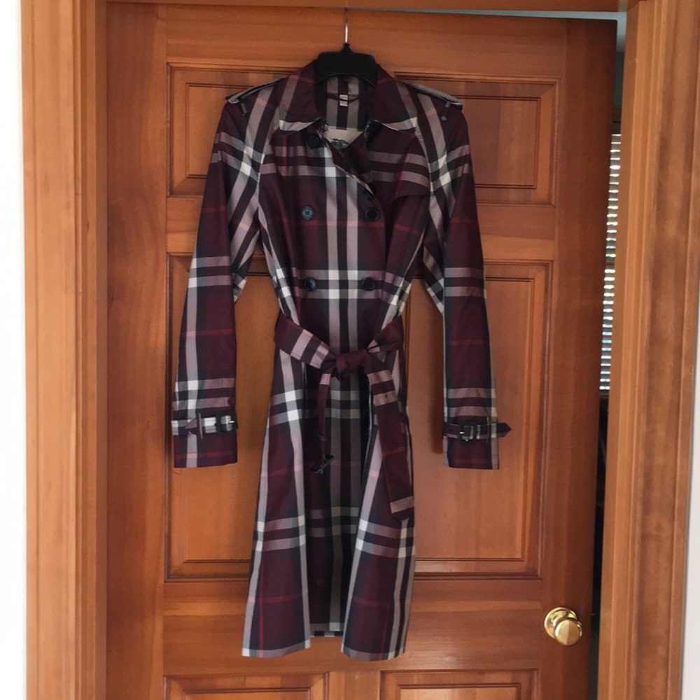 Nylon trench coat